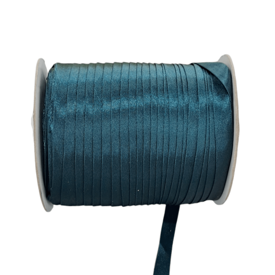 SATIN BIAS BINDING HABBY Bottle Green Satin Bias Binding 15 mm (7651377381465)