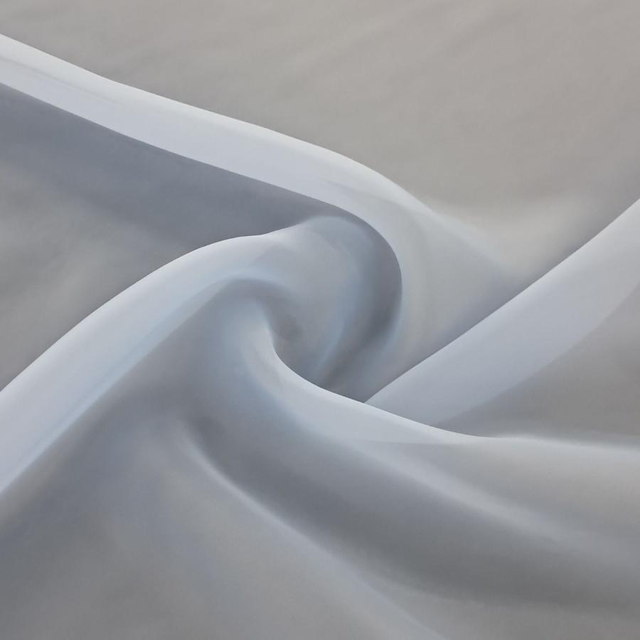 SATIN Dress Fabrics Baby Blue Satin Organdy Fabric 145cm (7241169043545)