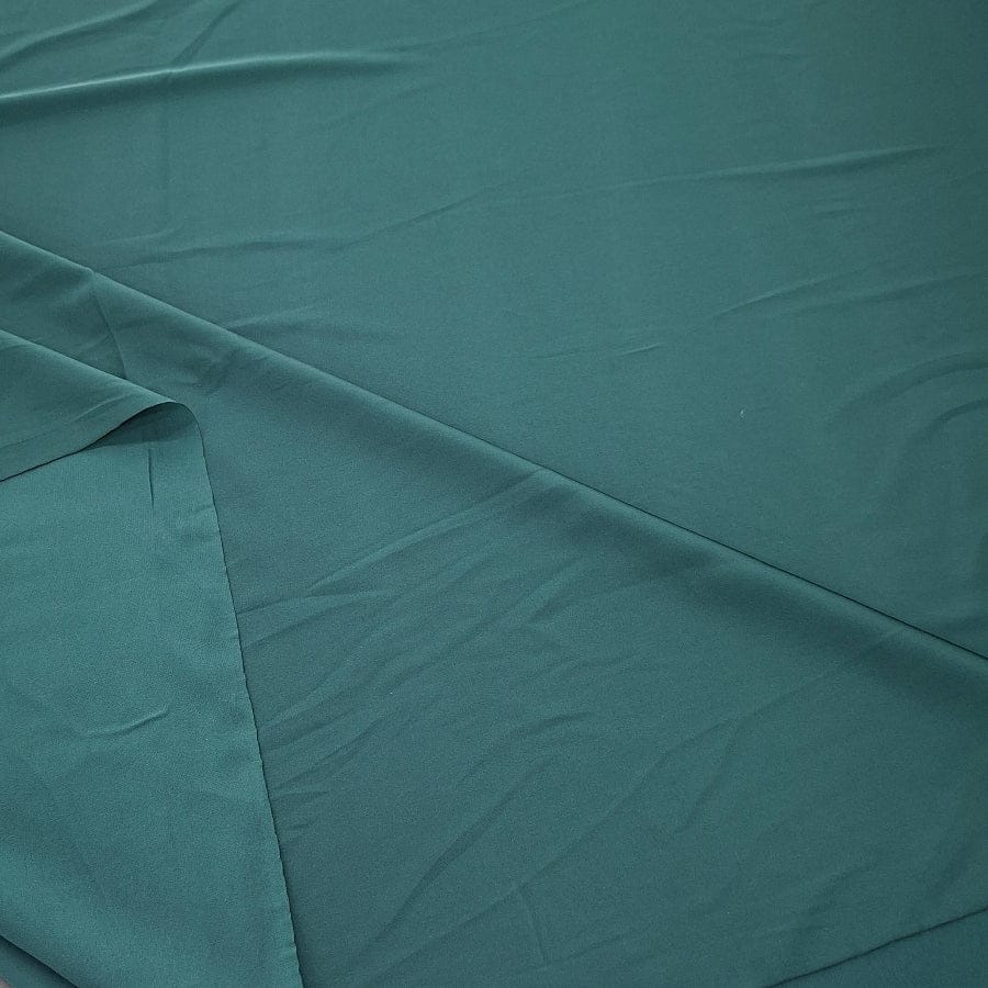 SATIN Dress Fabrics Bottle Green Armani Satin Fabric 150cm