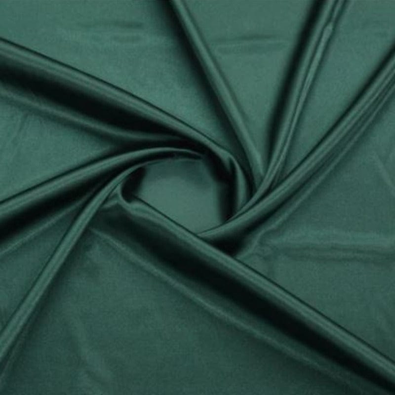 SATIN Dress Fabrics Bottle Green Stretch Satin Fabric 150 cm (7710970609753)