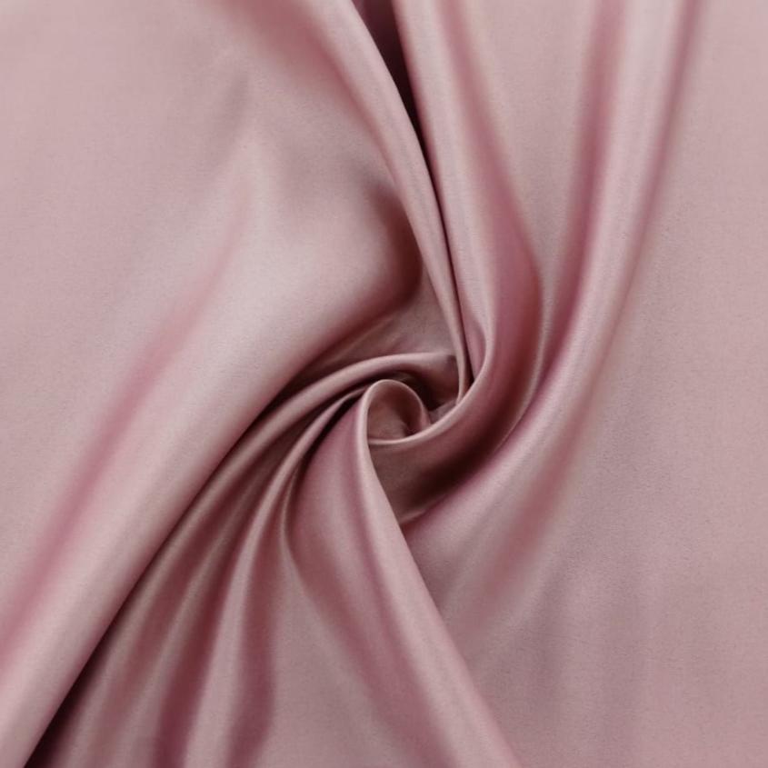 SATIN Dress Fabrics Dusty Pink Duchess Satin Fabric 150 cm (4354051440729)