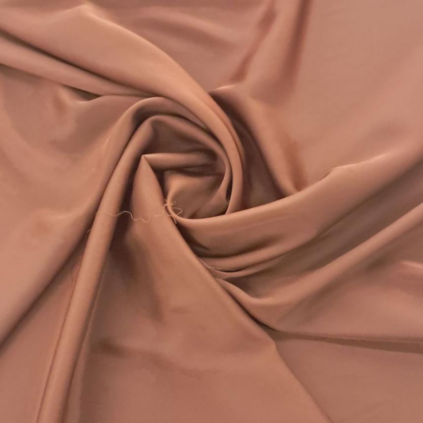 SATIN Dress Fabrics Espresso Armani Satin Fabric 150cm (7235410427993)