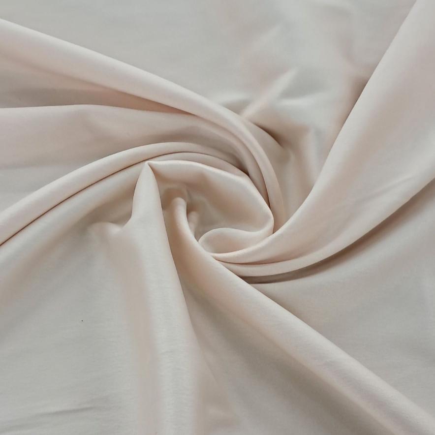 Satin Dress Fabrics Nude Stretch Duchess Fabric 150 cm (4738513797209)