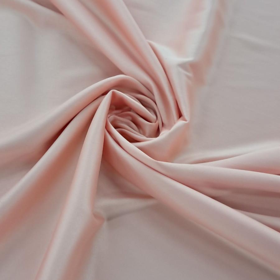 Satin Dress Fabrics Peach Stretch Duchess Fabric 150 cm (4738513797209)