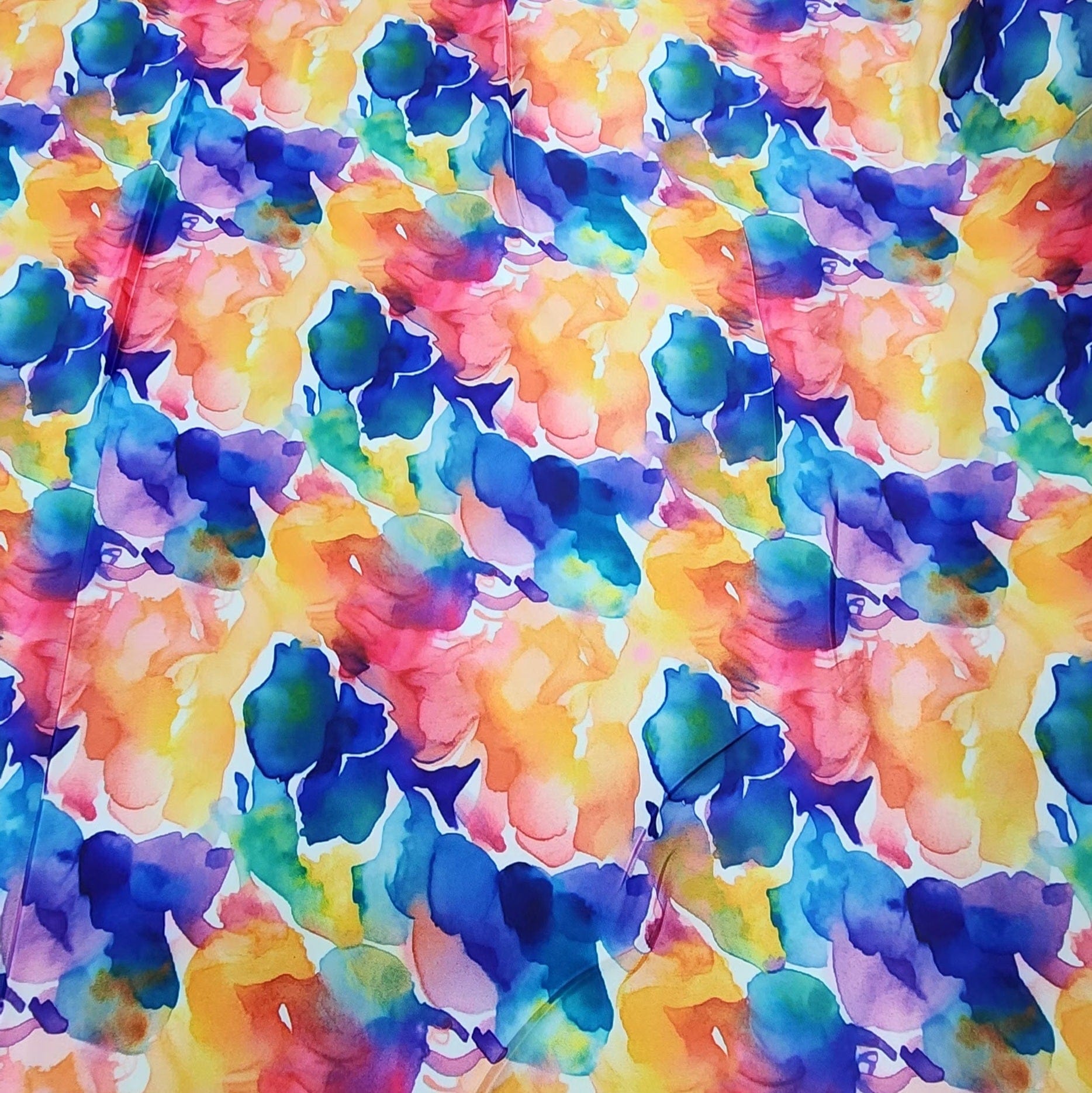SATIN Dress Fabrics Printed Digital Duchess Satin Fabric 150 cm (7664756129881)