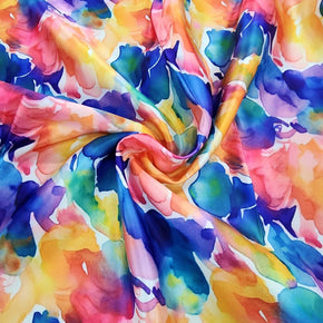 SATIN Dress Fabrics Printed Digital Duchess Satin Fabric 150 cm (7664756129881)