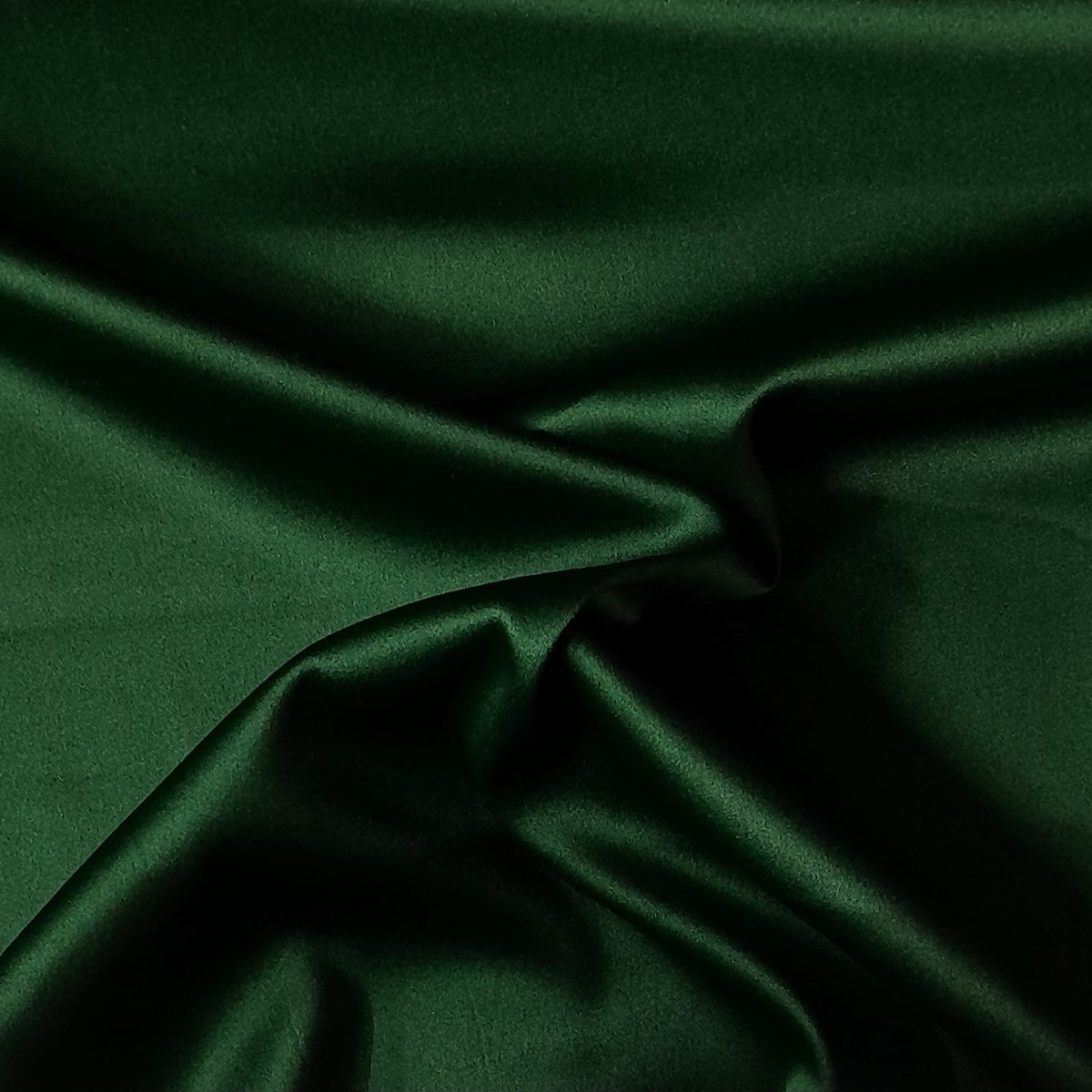 SATIN Fabric Bottle Green Summer Satin Fabric 150 cm (7768819728473)