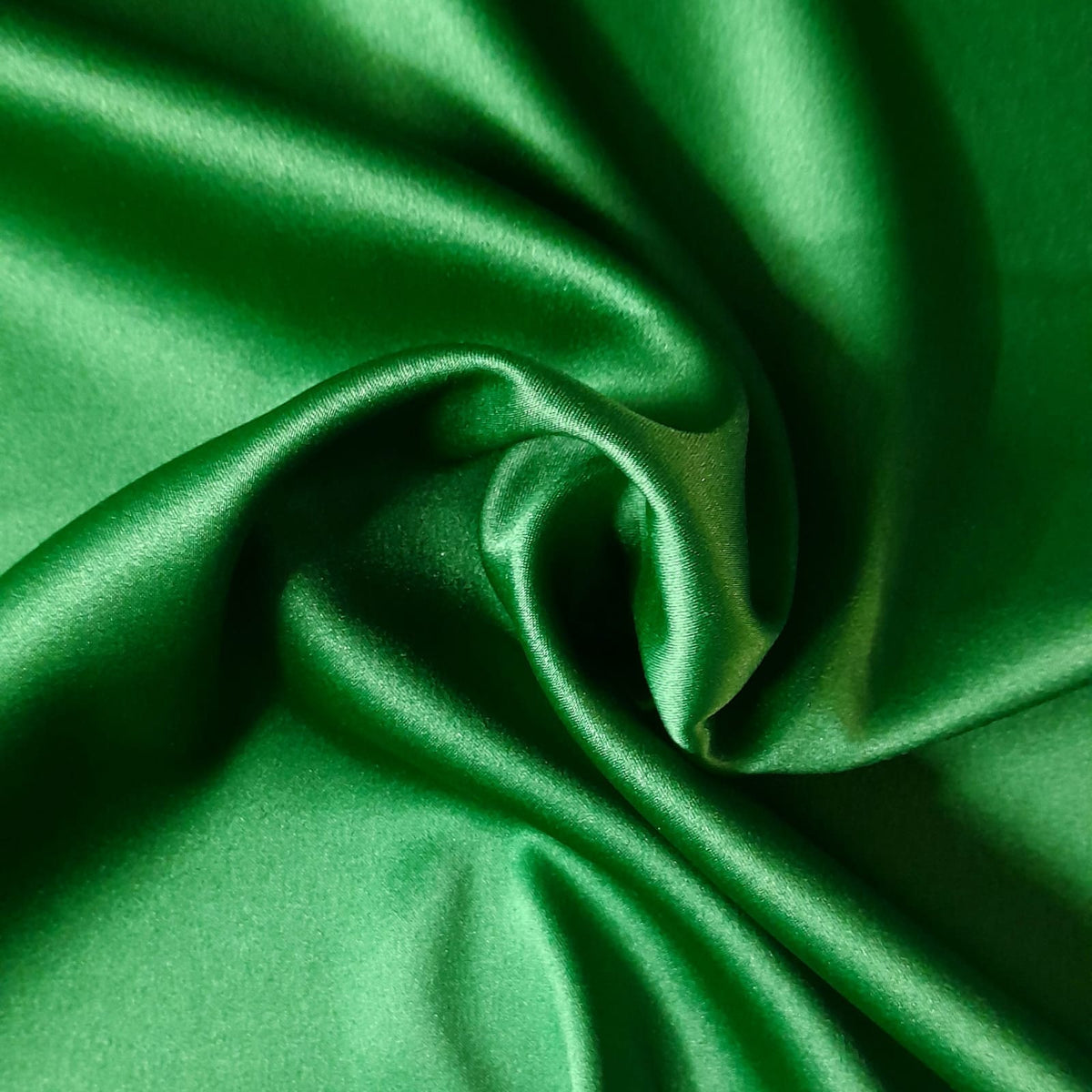 SATIN Fabric Emerald Summer Satin Fabric 150 cm (7768819728473)
