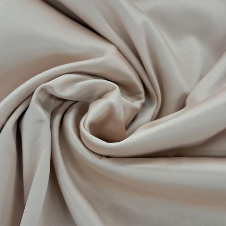 SATIN Fabric Lt Nude Milano Satin Fabric 150cm (7142629408857)
