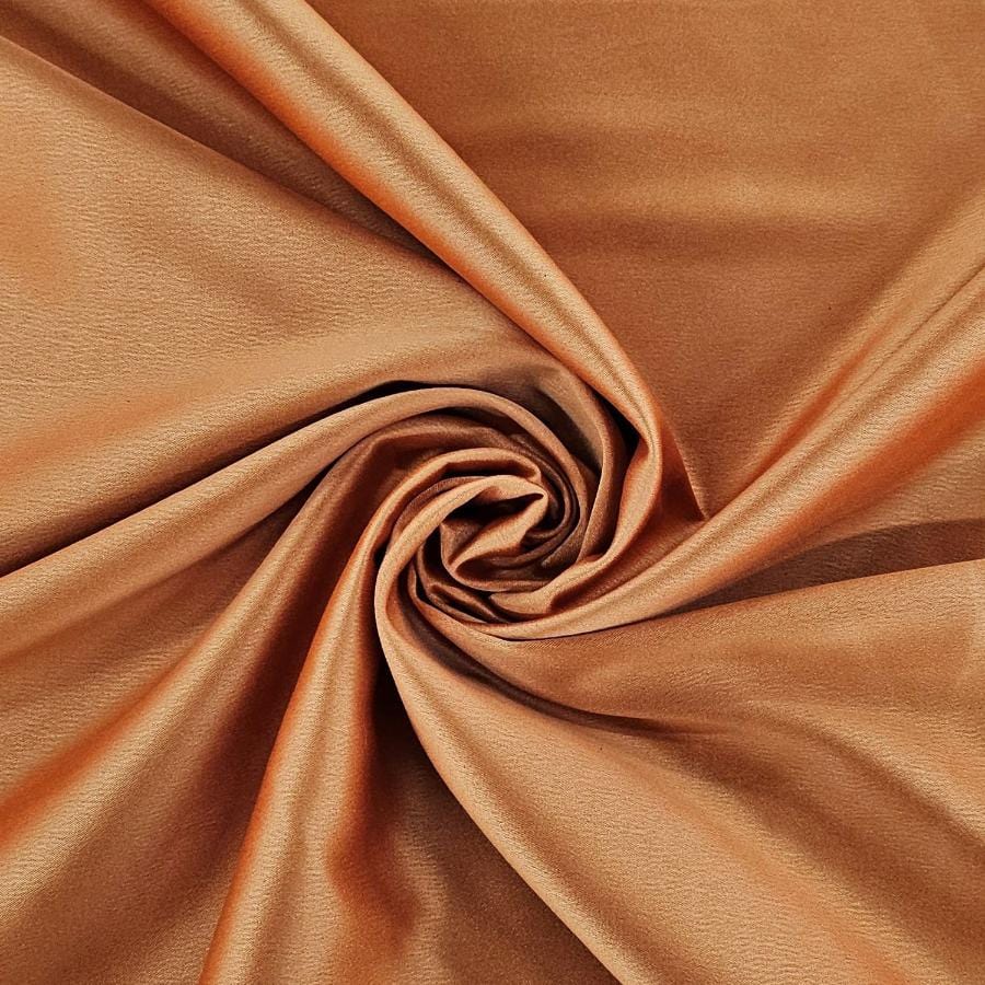 SATIN Fabric Orange Milano Satin Fabric 150cm (7142629408857)