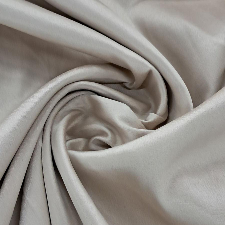 SATIN Fabric Taupe Milano Satin Fabric 150cm (7142629408857)