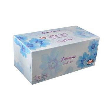 Satin Touch Facial Tissue Satin Touch 2 Ply Facial Tissue 200’s Blue