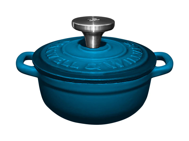 Maxwell & Williams Cast Iron Cocotte 260ml Midnight Blue SE0020