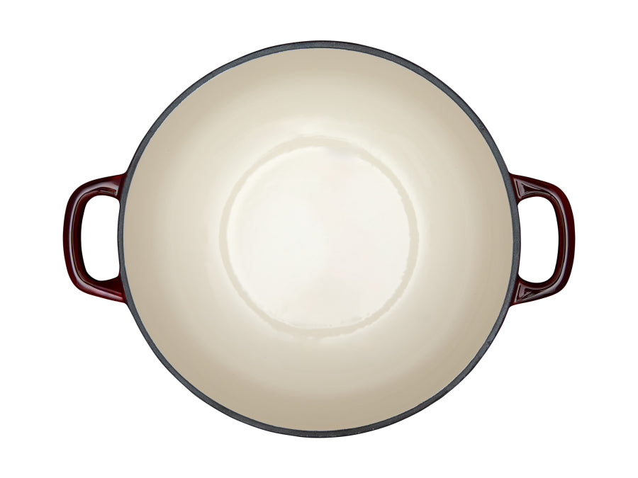 Maxwell & Williams Cast Iron Round Casserole 3.3L Merlot SE0034 (Copy) (8003244556377)