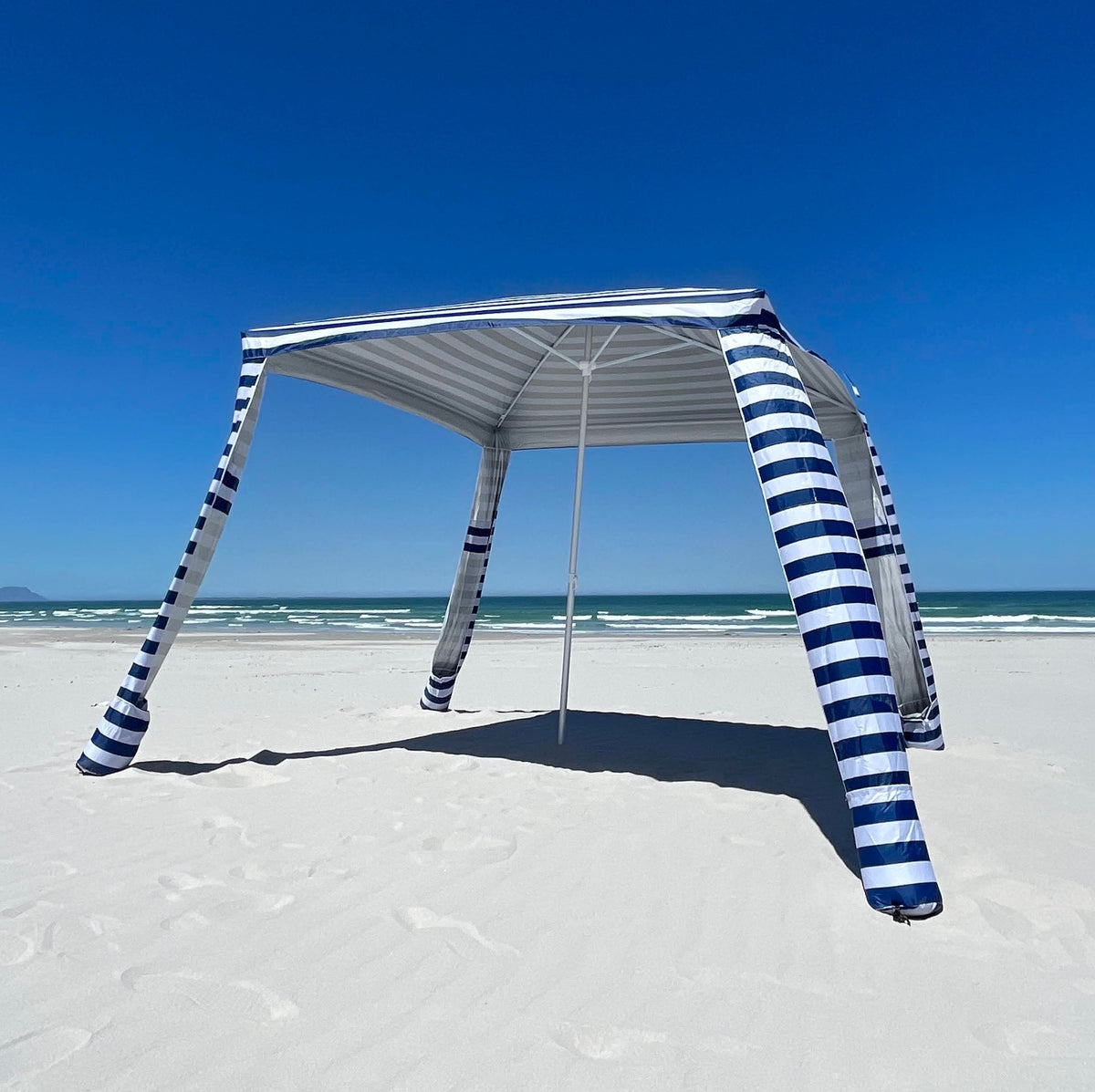 SEAGULL Gazebo Seagull Sea Shack Beach Cabana Al Pole 210d 2.2x2.2m SEA-SHACK