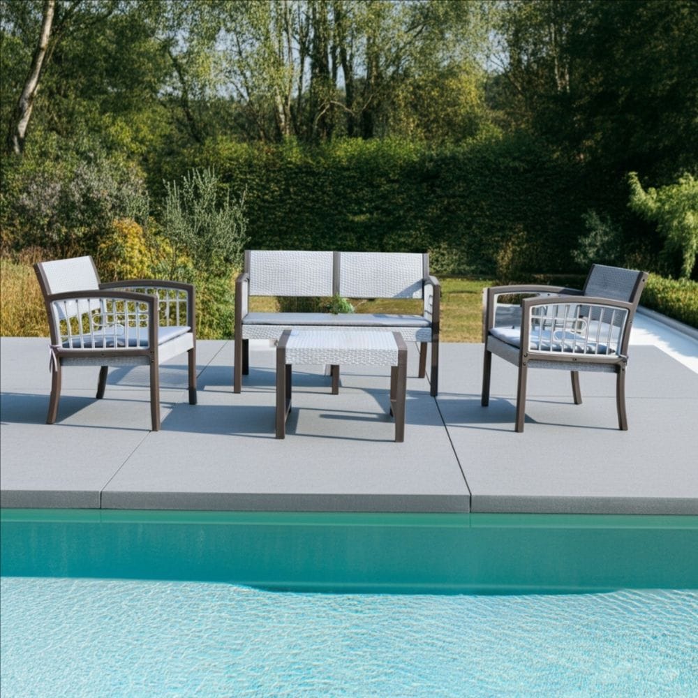 SEAGULL Outdoors Seagull Ancona 4-Seater Patio Set SPF-ANCONA