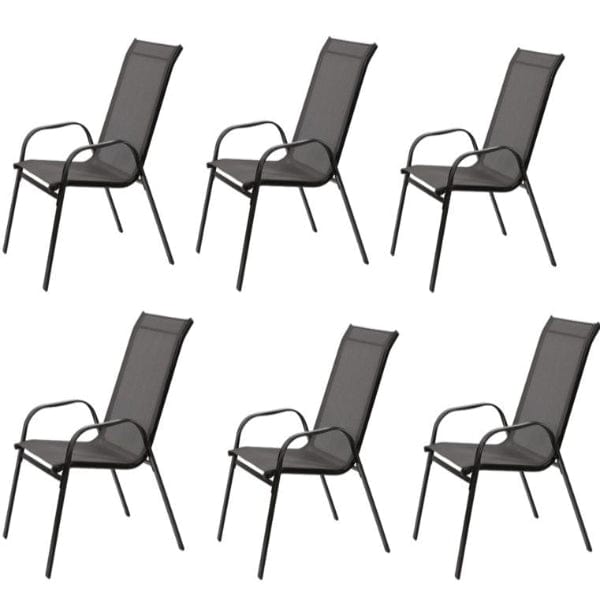 SEAGULL Patio Table Seagull Kd Patio Chair Set Of 6 SPF-KDC-6