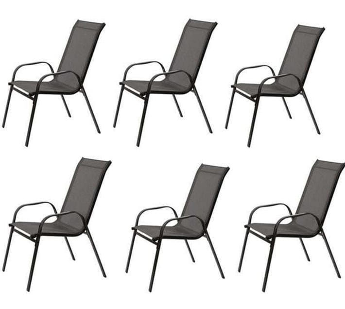 SEAGULL Patio Table Seagull Kd Patio Chair Set Of 6 SPF-KDC-6