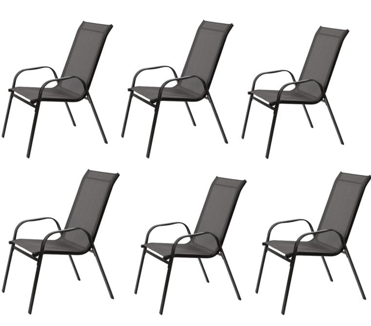 SEAGULL Patio Table Seagull Kd Patio Chair Set Of 6 SPF-KDC-6