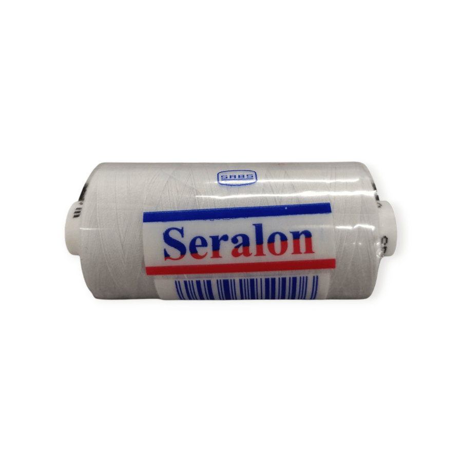 SERALON Habby White 2000 All Purpose Seralon Thread 1000m (6576780542041)