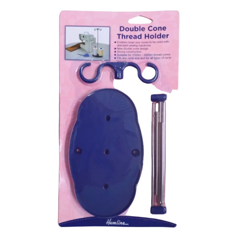 SEWING ACCESSORIES Habby Blue Hemline Double Cone Thread Holder