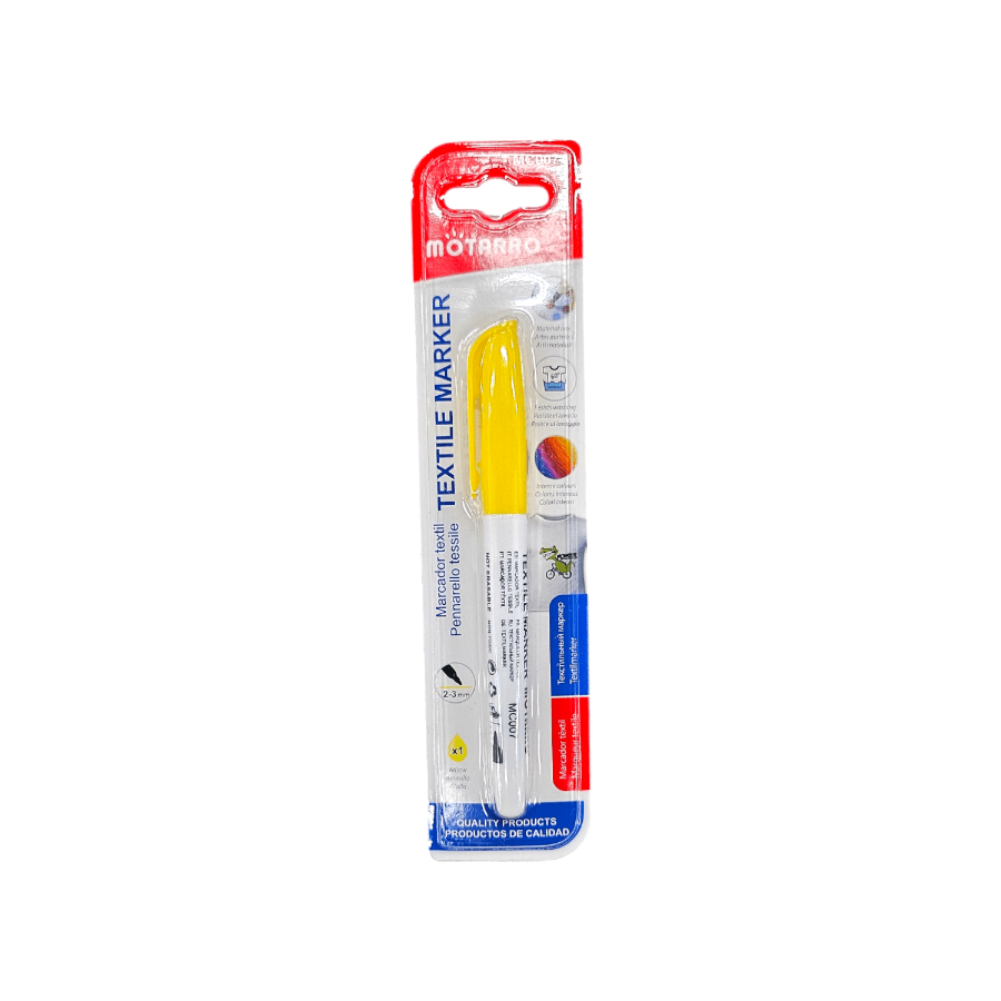 SEWING ACCESSORIES Habby Yellow Textile Marker
