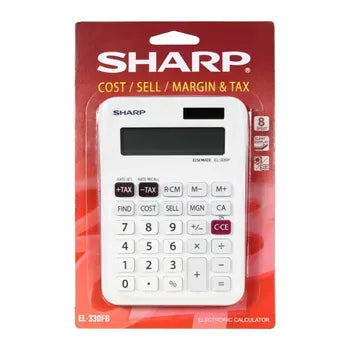 SHARP CALCULATOR Sharp Desktop Calculator EL-330F