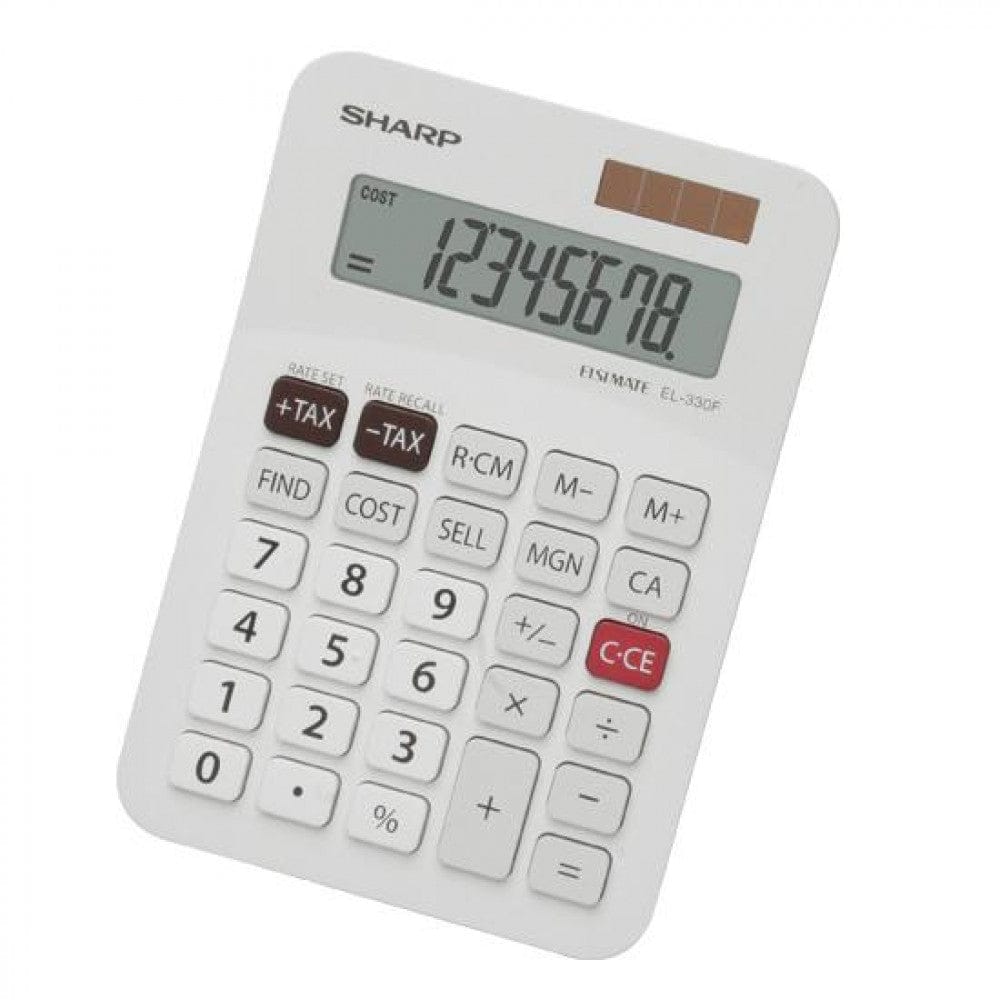 SHARP CALCULATOR Sharp Desktop Calculator EL-330F