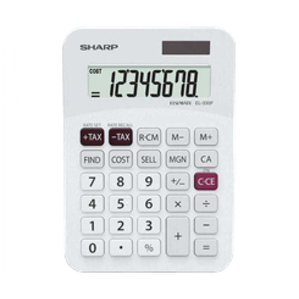 SHARP CALCULATOR Sharp Desktop Calculator EL-330F