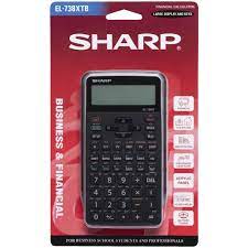 SHARP CALCULATOR Sharp EL-738 Business and Financial Calculator
