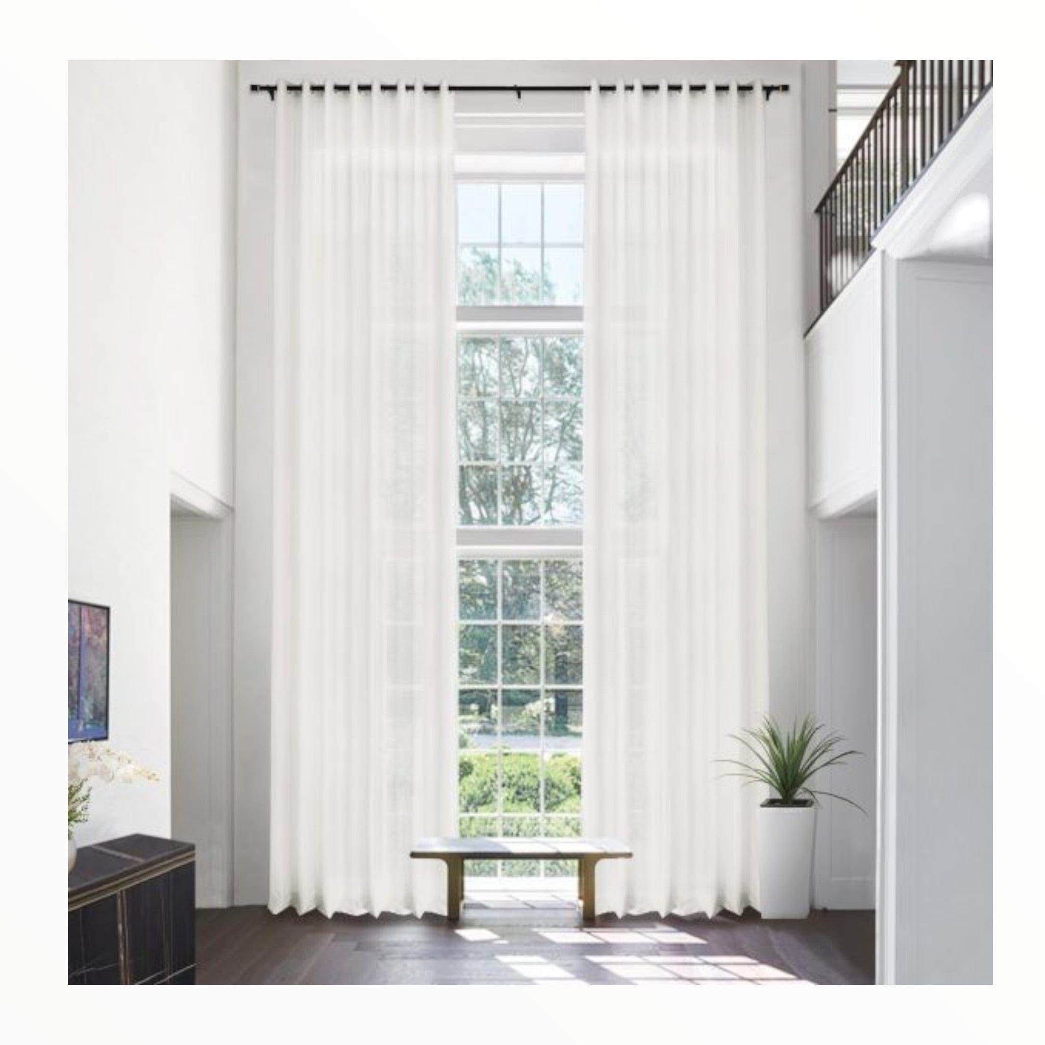 Fabric Sheer Elusion Off- White 300 cm (8003511255129)