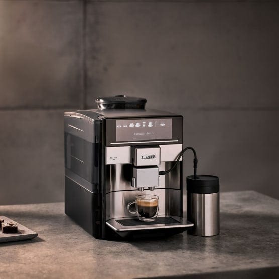 SIEMENS COFFEE MACHINE Siemens Fully Automatic Coffee Machine EQ.9 Plus Connect S500 Black TI9553X9RW (7181452312665)