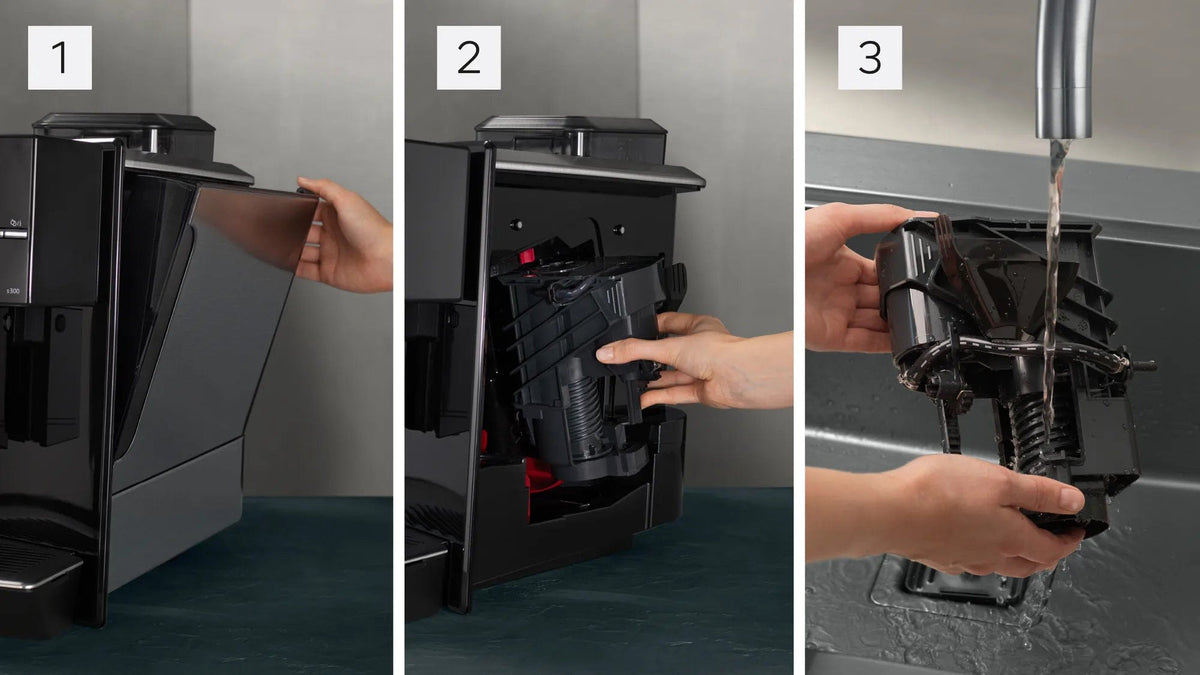 SIEMENS COFFEE MACHINE Siemens Fully Automatic Coffee Machine EQ.9 S300 Black (4707888824409)