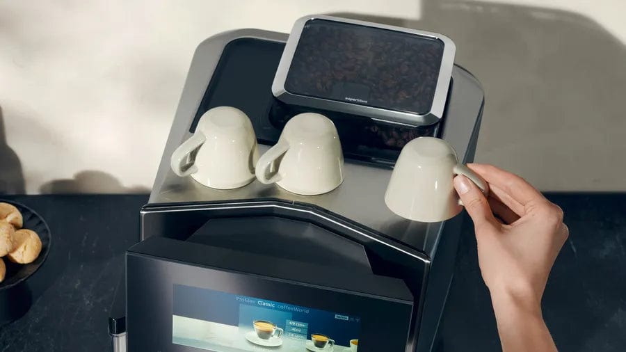 SIEMENS COFFEE MACHINE Siemens Fully Automatic Coffee Machine EQ900 Stainless steel TQ903R03 (7497503834201)