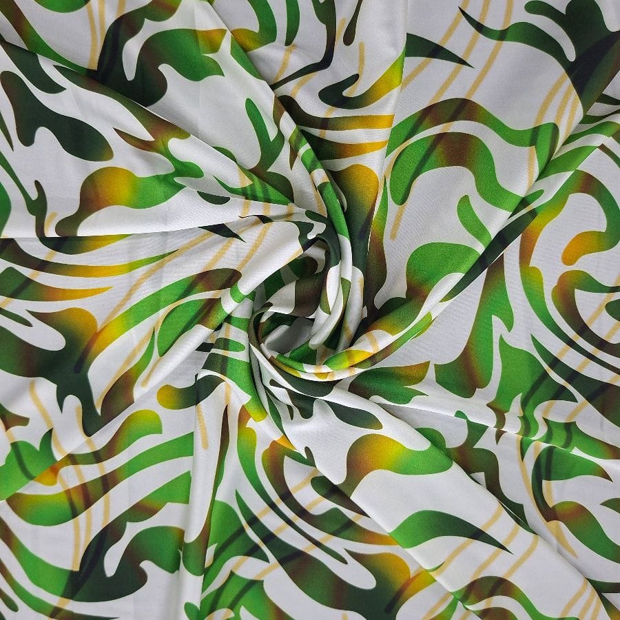 SILKY SATIN Dress Fabrics P4112/2 Armani Silk Digital 150cm