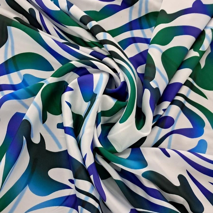 SILKY SATIN Dress Fabrics P4112/3 Armani Silk Digital 150cm (7877963317337)
