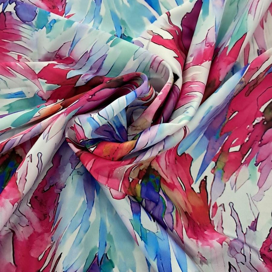 SILKY SATIN Dress Fabrics P4121 Armani Silk Digital (7878006734937)