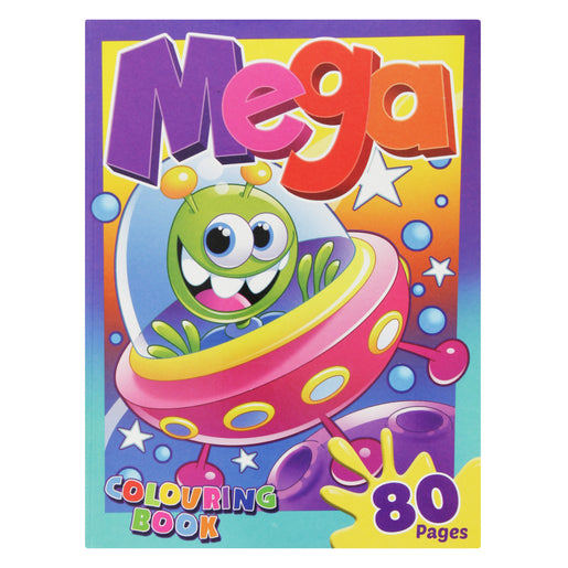 Butterfly Mega Colouring Book 80 Page