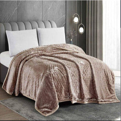 SIMON BAKER Blanket Simon Baker Victoria 2Ply Blanket 220x240 Natural