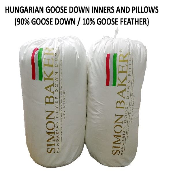 Simon Baker DUVET INNER Simon Baker Hungarian Goose Down Duvet Inner 90/10 (7750508281945)