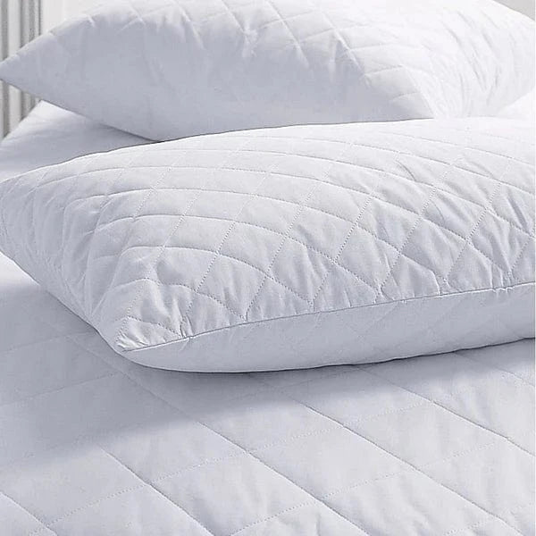 Simon Baker Mattress Protector Standard Pillow Protector Cover 45x70cm Pair Simon Baker Quilted Mattress Protector