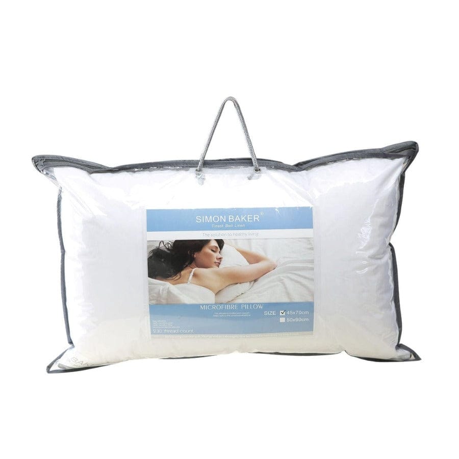 SIMON BAKER pillow Simon Baker Luxury Microfibre Continental Pillow 80 x 80cm (7743191285849) (7743179161689)