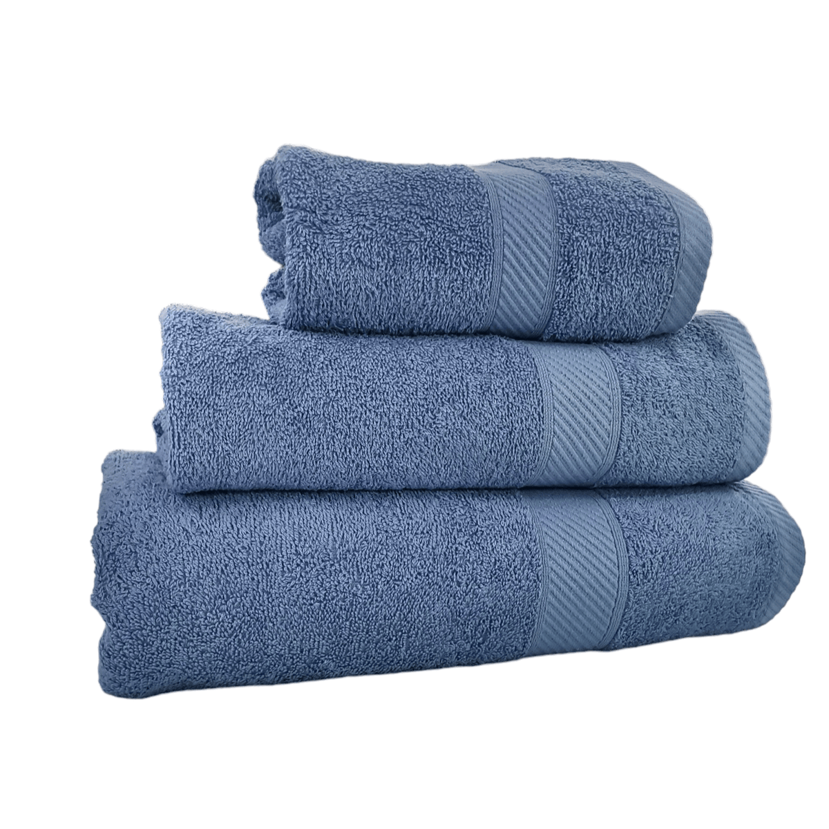 SIMON BAKER TOWEL Simon Baker Hotel Collection Towels Frech Blue 450GSM (7725418414169)