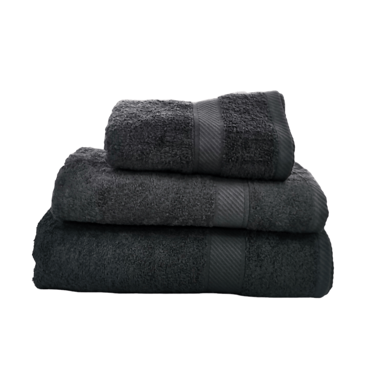 SIMON BAKER TOWEL Simon Baker Hotel Collection Towels Platinum (Charcoal) 450GSM (7725431619673)