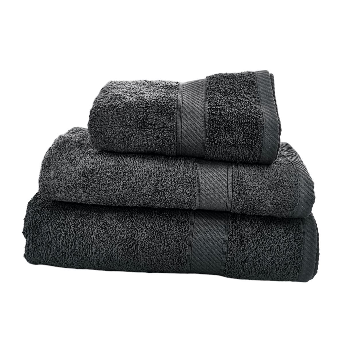 SIMON BAKER TOWEL Simon Baker Hotel Collection Towels Platinum (Charcoal) 450GSM (7725431619673)