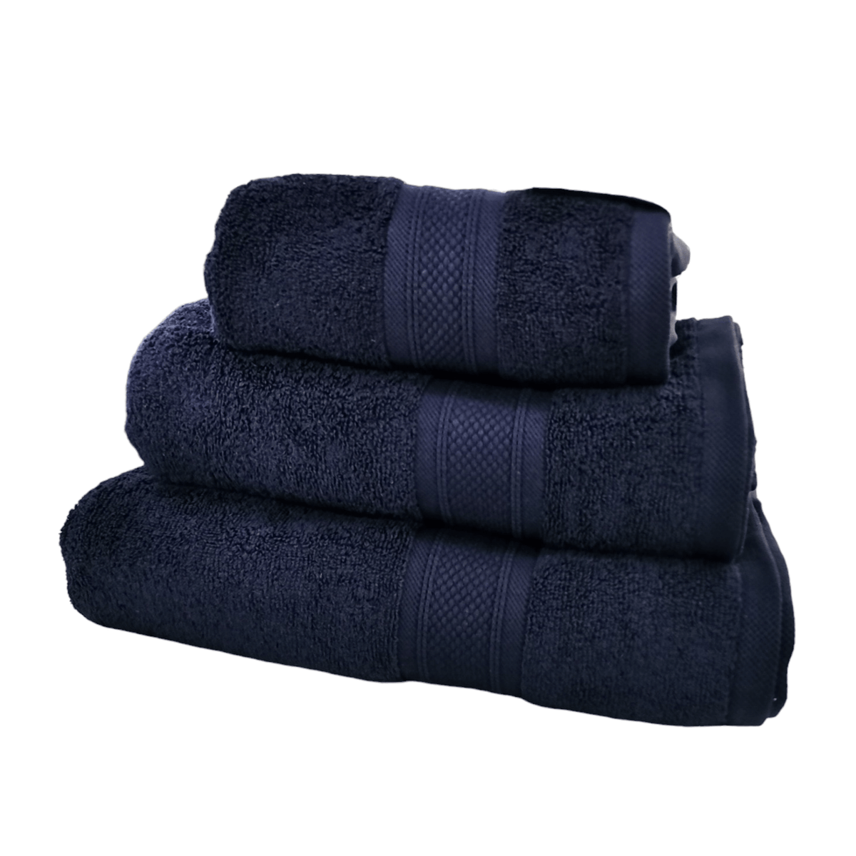 SIMON BAKER TOWEL Simon Baker Ultra Soft Luxury Collection Towels Navy 600GMS (7725572718681)