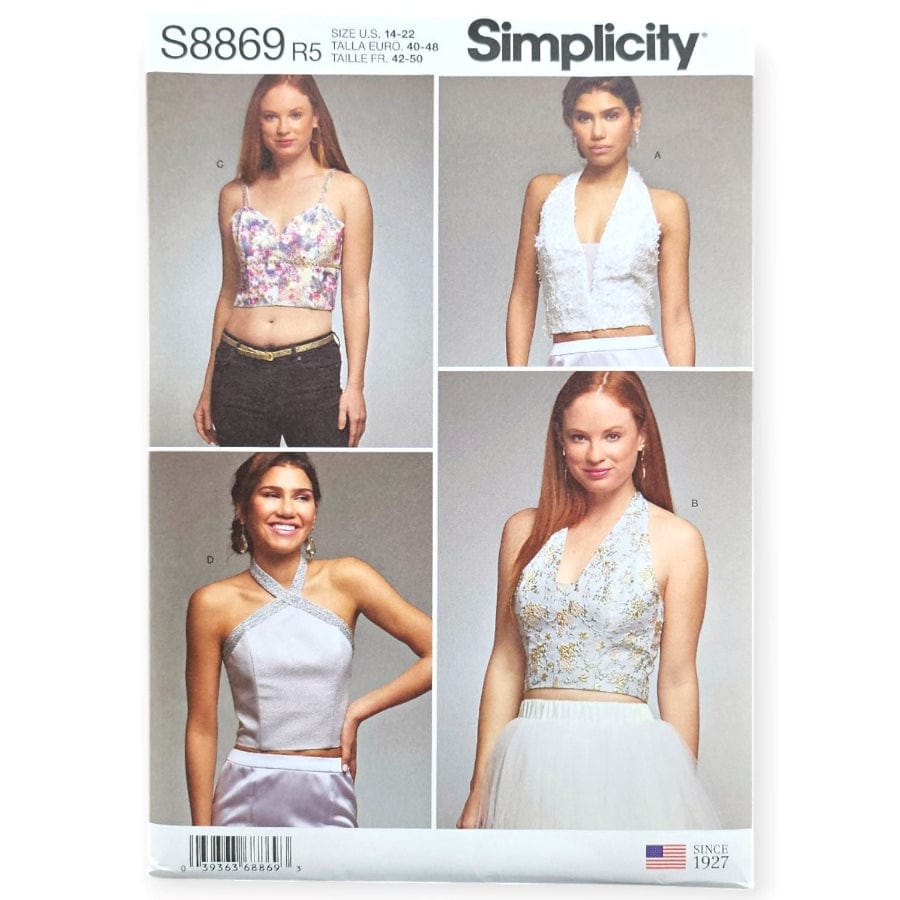 Simplicity Patterns Habby 14-22 8869 R5 Simplicity Sewing Patterns