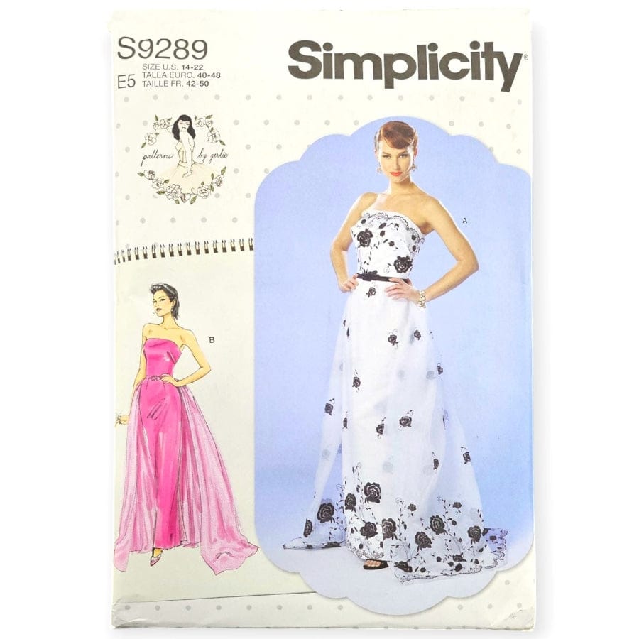Simplicity Patterns Habby 14-22 9289 E5 Simplicity Sewing Patterns