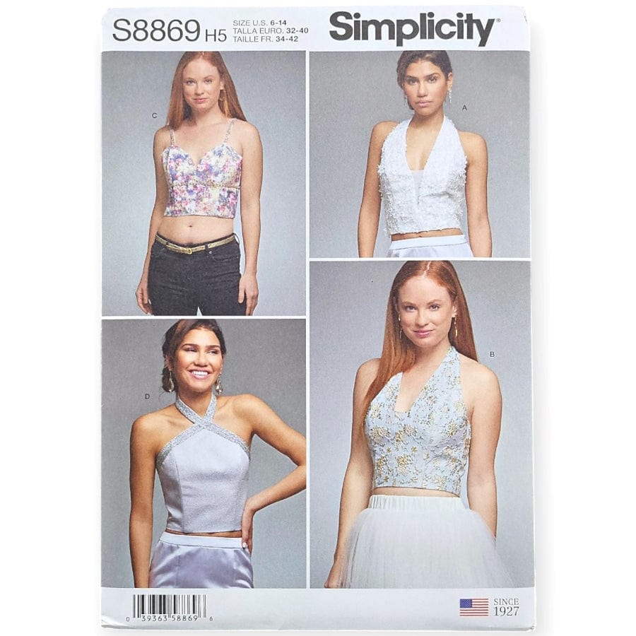 Simplicity Patterns Habby 6-14 8869 H5 Simplicity Sewing Patterns