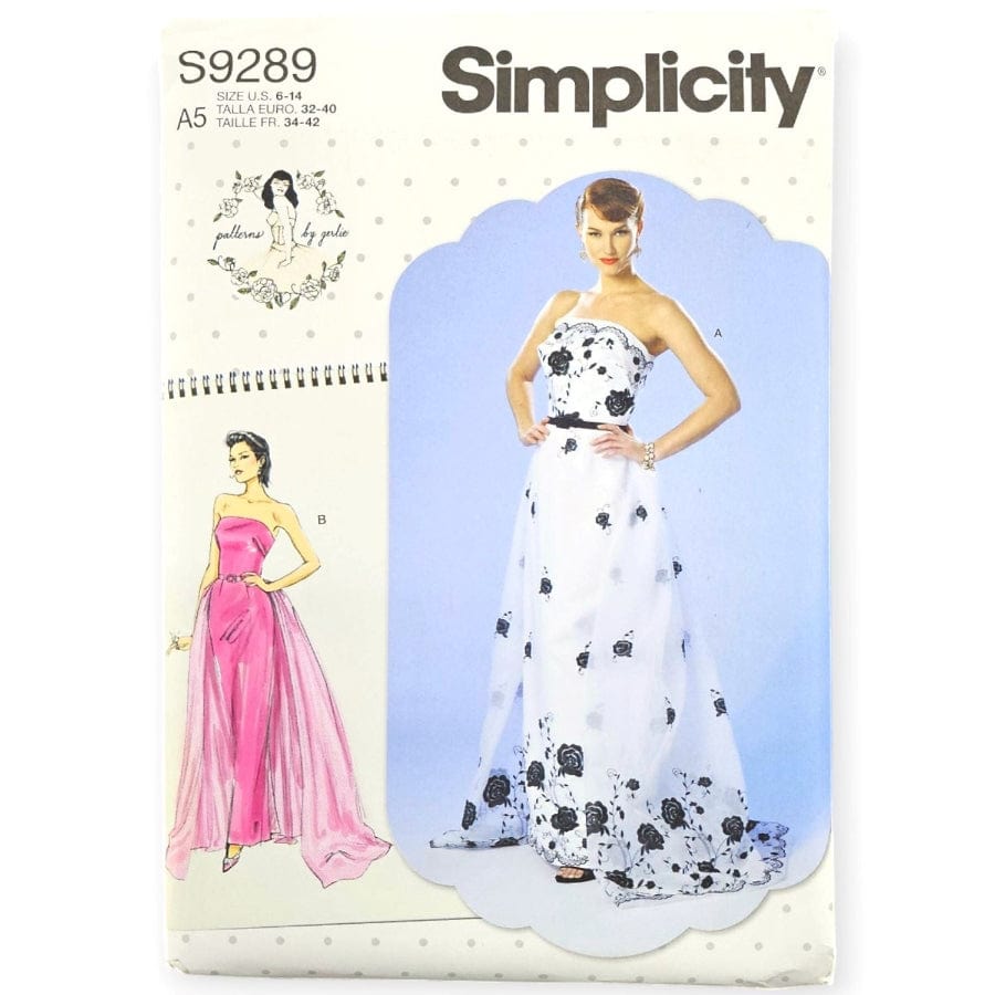 Simplicity Patterns Habby 6-14 9289 A5 Simplicity Sewing Patterns
